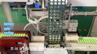 tri des cellules de batterie