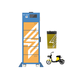 OEM ODM LiFePO4 Outdoor Lithium Battery Swapping Station Cabinet For Sharing E-bike