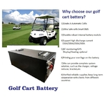 CLF OEM ODM 6000 Cycles LiFePO4 48V 60Ah 100Ah 150Ah 200Ah Cylinder Or Prismatic Lithium Ion Battery For Golf Cart