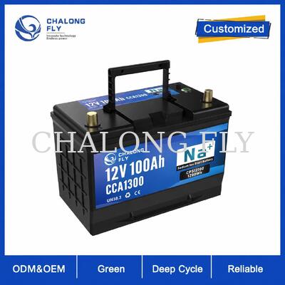 12V 40Ah H7 Sodium-Ion Start-Stop Battery with Smart BMS and 3500 Cycles for Passenger Cars