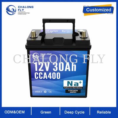 12.8V 30Ah 400CCA Sodium-Ion Jet Ski and Fishing Boat Starter Battery
