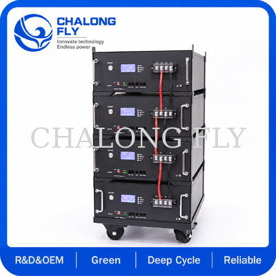 48V 100Ah Built-in BMS Residential Energy Storage Battery for Solar Home Backup Power