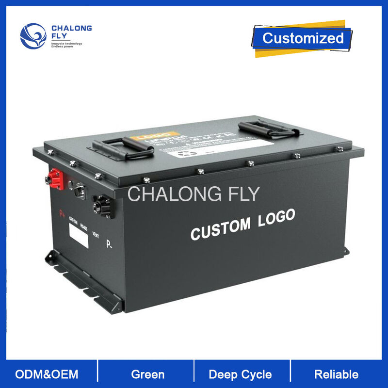 48V 400Ah Lithium Iron Phosphate Forklift Battery, Long Cycle Life Maintenance-Free Industrial Battery