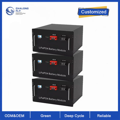 Batterie solaire à la maison rechargeable profonde de phosphate de fer de lithium de stockage d'ODM 5KW 10KW d'OEM de cycle de batterie au lithium LiFePo4
