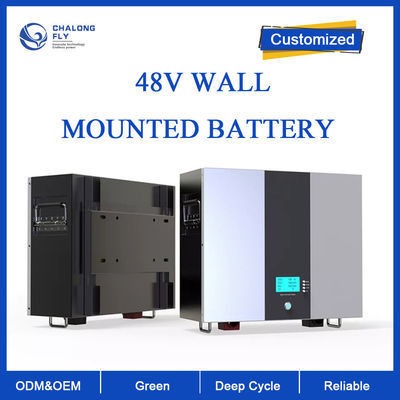Batterie au lithium LiFePO4 Batterie solaire de stockage d'énergie domestique Batterie à cycle profond OEM ODM 48V 100AH 200AH Batterie au lithium