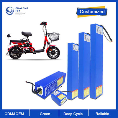 LiFePO4 Batterie au lithium 48V 60V 72V 20AH 40AH 60AH Rechargeable OEM ODM Batterie au lithium-ion pour scooter électrique / fauteuil roulant