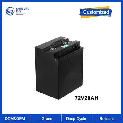 Lithium fait sur commande du paquet 72V 20ah 80ah de batterie Ion Battery LiFepo4 pour la moto électrique de scooteur de 1000W ~5000W