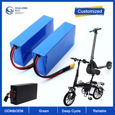 Batterie électrique de scooter d'ODM d'OEM du paquet 30AH 50AH 60AH de batterie de l'ion EV de lithium de la batterie au lithium LiFePo4 24V 36V 48V 60V 72V