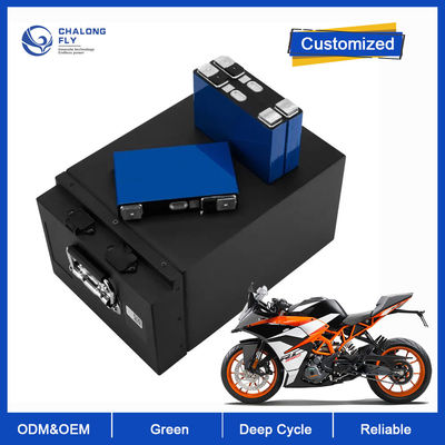 LiFePO4 batterie au lithium 52V 60V 72V 96V 30AH 50AH 100AH batterie au lithium-ion personnalisée pour vélo électrique / moto électrique / fauteuil roulant électrique