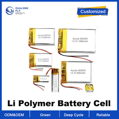 OEM ODM Prix d'usine Batterie au lithium rechargeable de 3,7 V