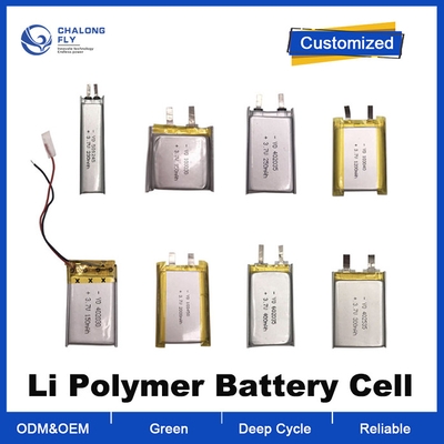 La batterie au lithium d'ODM LiFePO4 d'OEM joue des paquets de batterie au lithium de Li Ion Prismatic Battery de la batterie 103450 de polymère de lithium