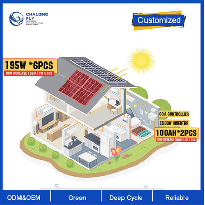 5 kW Lifepo4 batterie au lithium batterie solaire pour système de stockage d'énergie relié au réseau