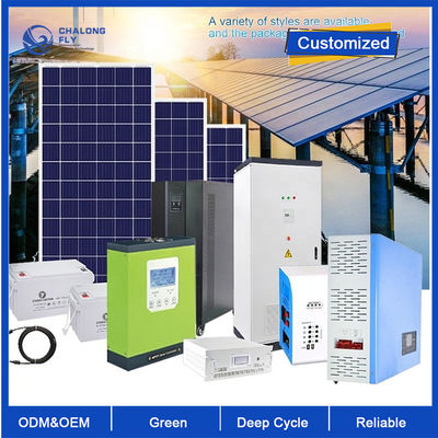 OEM ODM Batterie au lithium LiFePO4 Home Off Grid Inverseur d'onde sinusoïdale pur 3KW 5KW 6KW batteries au lithium
