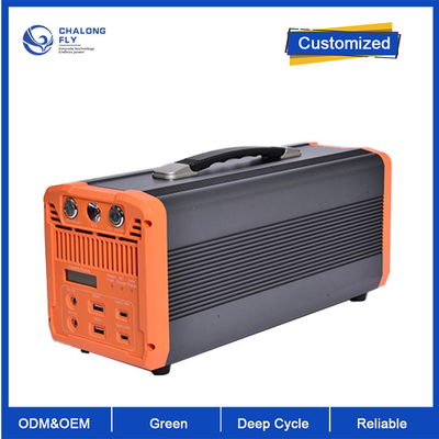 OEM ODM LiFePO4 batterie au lithium 700W-UPS banque d'alimentation de camping extérieur station de charge rapide batterie au lithium