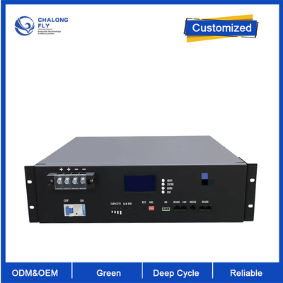 La batterie au lithium de phosphate de fer de lithium de la batterie au lithium d'ODM LiFePO4 d'OEM 48V 100Ah emballe la batterie adaptée aux besoins du client