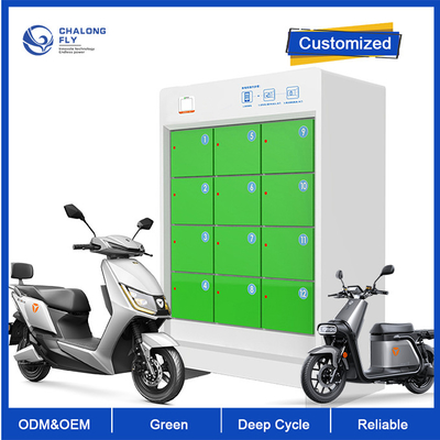 La batterie de chambres de la batterie au lithium d'ODM LiFePO4 d'OEM 5 permutant la station a adapté aux besoins du client