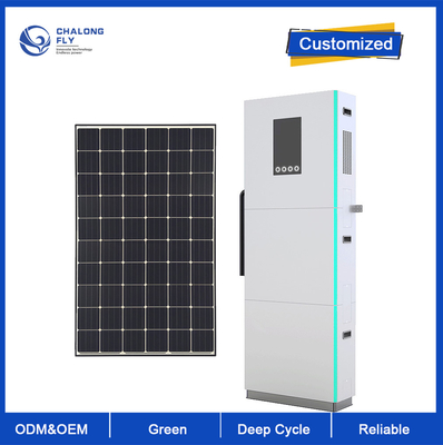 La batterie au lithium d'ODM LiFePO4 d'OEM a empilé des paquets de batterie au lithium de remisage des batteries de ménage de la batterie au lithium 48V 100AH 200AH