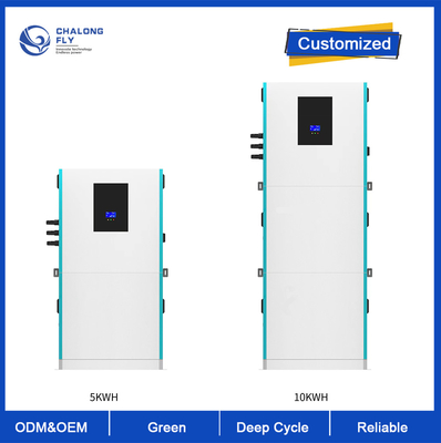 La batterie au lithium d'ODM LiFePO4 d'OEM a empilé le ménage que le système 48V 100AH300AH de remisage des batteries a adapté des paquets aux besoins du client de batterie au lithium