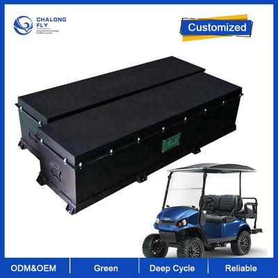 Batterie de chariot de golf d'ODM 48V 150AH 200AH d'OEM de batterie de véhicule électrique de la batterie au lithium LiFePo4 72V pour RV/Marine/Forklift