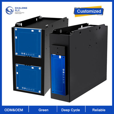 Véhicule électrique du paquet 24V 36V 48V 80AH 150AH 200AH de batterie d'AGV d'Ion Rechargeable de lithium d'ODM d'OEM de batterie au lithium LiFePO4