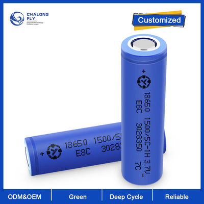 Batterie au lithium LiFePO4 18650 Cellule de batterie 3.7V 2000mah 2600mah 3400mah 3600mah Cellule de batterie au lithium-ion rechargeable OEM ODM