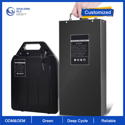 OEM ODM LiFePO4 batterie au lithium batterie de scooter électrique personnalisée 36v 48v 60v 72v 96v E scooter batterie amovible
