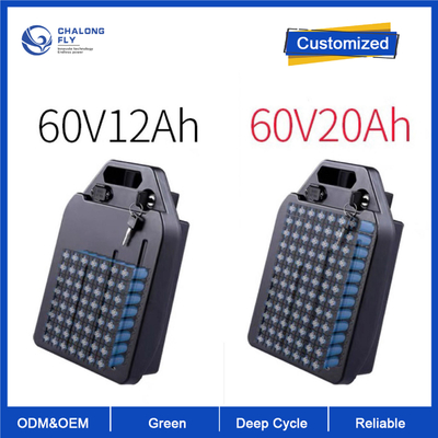 OEM/ODM Acceptable batterie amovible pour scooter électrique personnalisée 36v 48v 60v 72v 96v LiFePO4 batterie au lithium pour scooter électrique