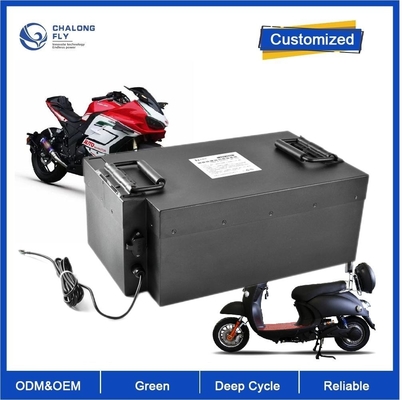48/60/72 batterie rechargeable de batterie de phosphate de fer de lithium de V LiFePO4 pour les vélos électriques de moto de scooter