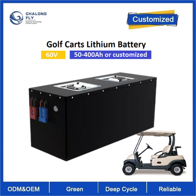 OEM 60V Lithium LiFePO4 OEM Power Battery Pack avec chariot élévateur AGV RGV Chariot de golf Robot motocyclettes Scooter avec 6000cycles