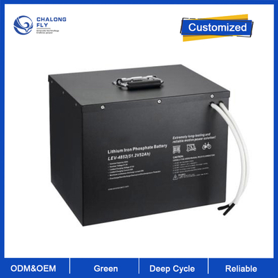 Paquets purs de batterie au lithium de l'onde sinusoïdale de batterie au lithium d'OEM LiFePO4 d'ODM 24V 48V 51.2V 100Ah 150Ah 200Ah