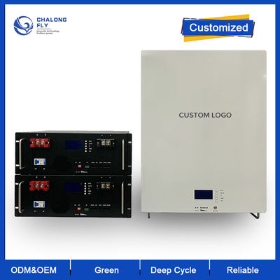 Batterie au lithium LiFePO4 Pour la maison Stockage d'énergie solaire 48V 5Kwh 7Kwh 10Kwh 100Ah 200Ah