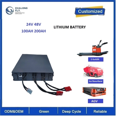 CLF électrique chariot élévateur Lifepo4 batterie au lithium OEM 48V 200Ah 300Ah 50Ah Pour AGV