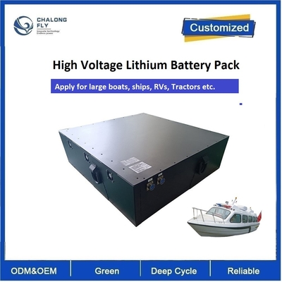 LiFePO4 Bateau électrique Tracteur de bateau Batterie au lithium Prismatique LFP LFP IP67 320V 80AH 100AH 200AH