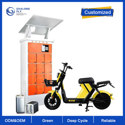 OEM ODM Cabinet de recharge public Station d'échange de batterie pour scooter électrique à moto
