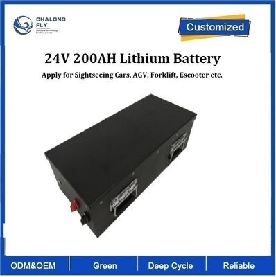 CLF OEM Power Lithium Iron LiFePO4 200Ah 24V batterie au lithium pour voitures touristiques AGV chariot élévateur élévateur scooter EV voiture