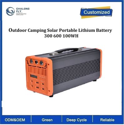 CLF LiFePO4 Camping en plein air Batterie au lithium solaire recyclable