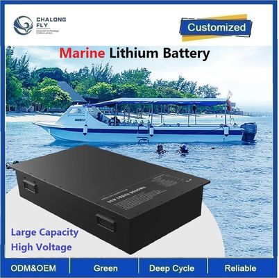 CLF OEM ODM LiFePO4 EV batterie au lithium étanche à l'eau 96V 120V 360V 100ah 200Ah Pour les bateaux de mer