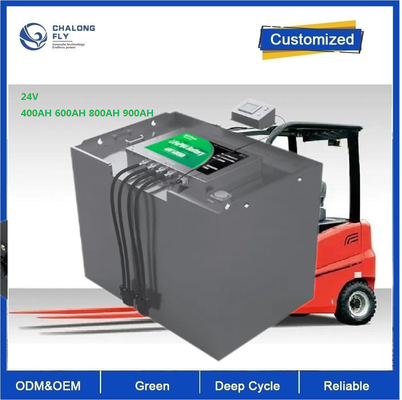 CLF OEM 24V600Ah LiFePO4 batterie au lithium fer phosphate pour le scooter robot AGV Toyota Heli