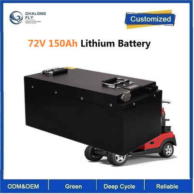 CLF OEM ODM 72V 150Ah LiFePO4 Pack de batterie électrique pour chariot de golf, batterie au lithium fer phosphate