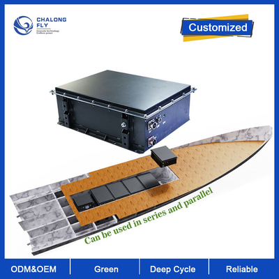 Batterie au lithium LiFePO4 OEM ODM 60V 72V 96V 120AH 144AH 200AH 300AH Bateaux de stockage d'énergie