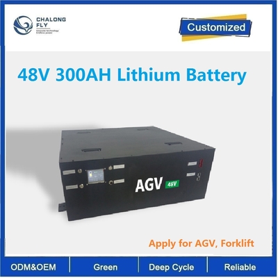 CLF OEM ODM Camion élévateur électrique AGV RGV RGV Power Car Lifepo4 Batterie au lithium OEM 24V 48V 100Ah 200Ah 300Ah 50Ah