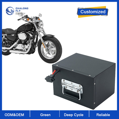 Batterie au lithium LiFePO4 OEM ODM 24V 36V 48V 60V 30AH Batterie Li-ion 40AH 60AH 80AH Pour fauteuil roulant électrique / moto électrique / vélo électrique