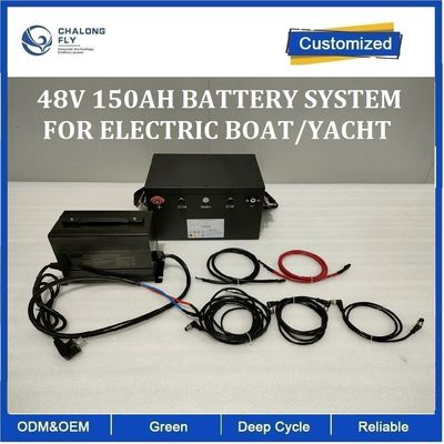 CLF OEM ODM bateau électrique EV marine batterie 48V 50ah Lifepo4 batterie pour bateau électrique / yacht