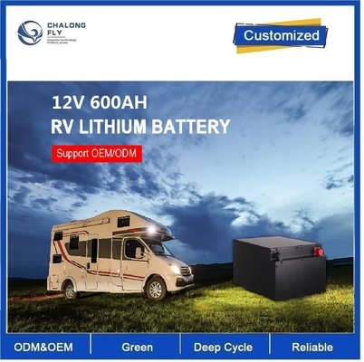 CLF 12V 600Ah Lithium fer phosphate rechargeable LiFePO4 batterie 100Ah 200Ah 300Ah 12V 24V Pour le camping-car bateau