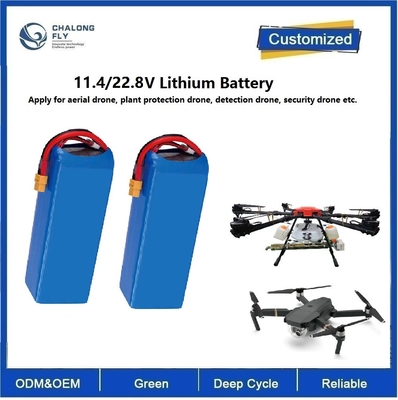 22000mAh LiFePO4 NCM 22.8V 33V 43.2V 6S 12s Batterie au lithium-ion pour drone détecteur aérien