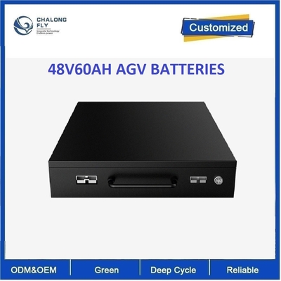 CLF élévateur élévateur électrique AGV porteuse LiFepo4 EV batterie au lithium OEM ODM 24V 48V 60Ah communication RS485