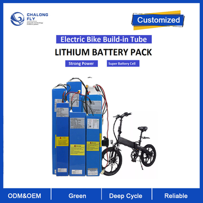 La batterie au lithium électrique de tube d'élément de vélo 36V 20ah a adapté aux besoins du client