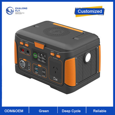 Centrale électrique portable 500W avec recharge solaire - Secours d'urgence et camping en plein air
