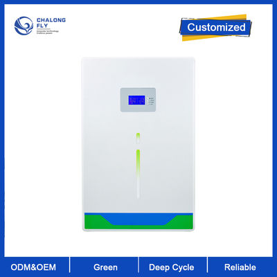 Paquets rechargeables de batterie au lithium du paquet de secours à la maison fixé au mur 5kwh 7kwh 10kwh de batterie de batterie au lithium d'ODM LiFePO4 d'OEM