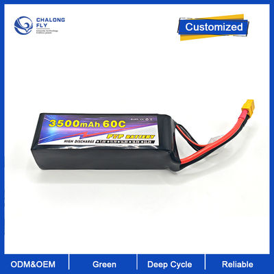 3500mAh 6S 22.2V Drone Battery with High Energy Density and Long Service Life for RC Models